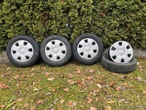 15” plechová kola Škoda 5x112 + poklice