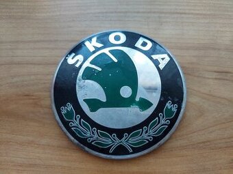 Škoda auto - starý znak Škodovky - retro staré logo - SLEVA