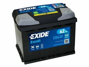 Autobaterie Exide Excell EB620 62Ah 540A