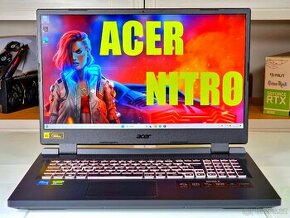 Herní notebook ACER NITRO 5 | i9-12900H | RTX 4060 140W