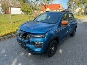 Dacia Spring 19kW baterie 26kWh/POŠKOZENO/4300km/MY2023