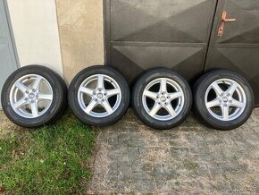 Letní sada 16 palců 205/60 5x112 JAKO NOVÉ - 1