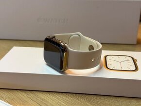 Apple Watch Series 7 41mm zlatý nerez