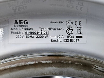 AEG L748550a - náhradní díly