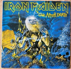 IRON MAIDEN-LIVE AFTER DEATH 2 LP