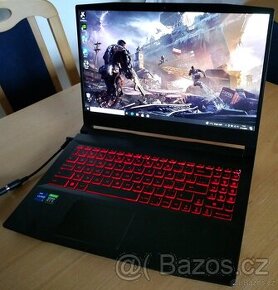 Obrázek k inzerátu: Herní MSI GF66, i7 1180H, RTX3070, 16GB, NVME