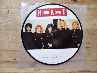 Heart ‎– Who Will You Run To (7", Single, Picture Disc) - 1