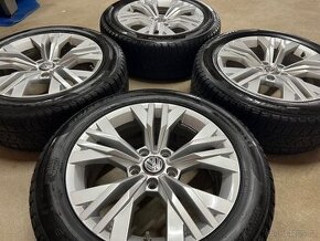 Originální zimní alu sada VW 215/55R17, Pirelli 6mm