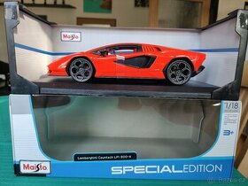 1:18 Lamborghini Countach oranžové Special Edition