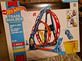 Hot wheels track builder trojitá smyčka