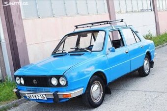 Škoda 105 S 1978/1MAJITEL/BEZ KOROZE/