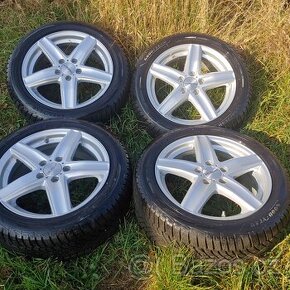 Alu kola 225/50/17 zimní GoodYear, 5x112 jako nová