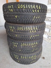 Prodám zimní pneu 205/55 R16  91t Syron Everest 2