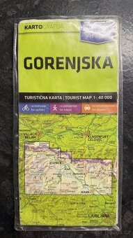 Turistická mapa Gorenjska - 1