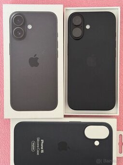 Iphone 16 128 Black, záruka 10/26