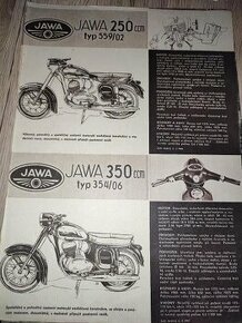 Jawa 350/354 kývačka, 250/559 panelka