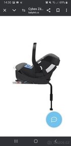 Autosedacky vajíčko Cybex Aton se základnou 0-13kg