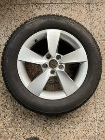 Sada zimních alu kol 185/65R15 Fabia Bridgestone LM-005