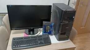 Herní PC Intel i5 + monitor 24"