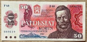 50 Kčs 1987 F48 989619