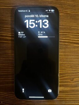 iPhone 15 Pro 128 GB, přírodní titan