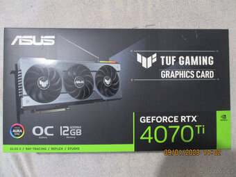 ASUS TUF RTX-4070Ti OC-ZÁRUKA-ZAMLUVENO