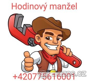 Hodinový Manžel je vám k dispozici