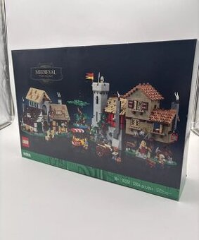 Nové, zapečené LEGO ICONS 10332 Středočeské náměstí