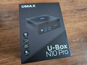 UMAX U-Box N10 Pro miniPC, 16GB, 512GB, WIFI 6E, jNOVÝ zár +