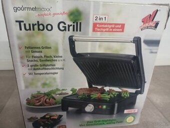 Kontaktní gril Gourmetmaxx 2v1 (1800W)