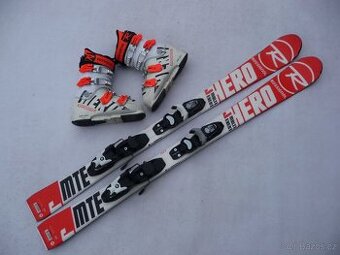 316. Detske lyže ROSSIGNOL - 120cm + boty ROSSIGNOL 35eu SET - 1