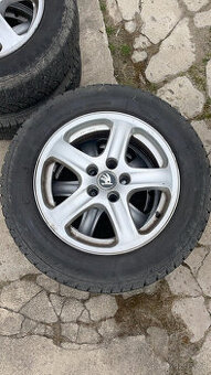 Sada ALU 15" + zimní pneu 185/65/15