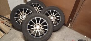 Alu kola (Škoda Octavia 2) + zimní pneu 195/65 R15