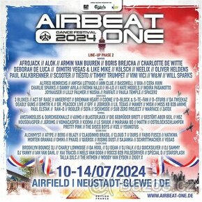 Vstupenky Airbeat ONE