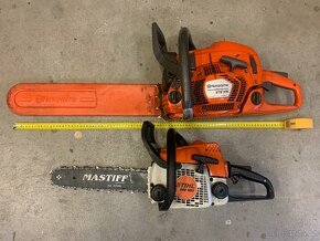 Řetězová pila Husqarna 576 XP a Stihl MS 180