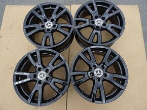 Alu disky originál Mercedes 17", 5x112, ET 47, šířka 7,5J - 1