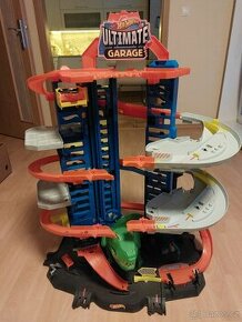 Hot Wheels City garáž s T-Rexem