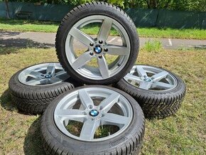 alu kola 5x120 R17 BMW zimní pneu 225/45/17 - 1