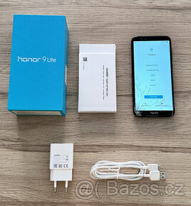 Honor 9 Lite 32GB černý - prasklý displej ale plně funkční