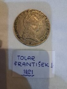 František I. tolar 1821 R