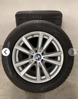 Alu kola Bmw 5x120 x5 x6 M+S pneu Pirelli - 1