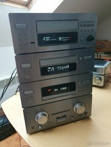 KENWOOD HD-600 Hi-Fi sestava rok 94 celokovová+2x bedny