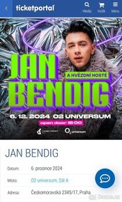 Jan Bendig koncert