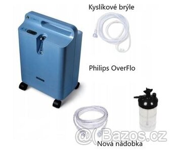 Kyslíkovy přístroj - oxygenerátor Philips - ZÁRUKA