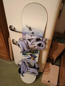 Dětský (dívčí) snowboard komplet