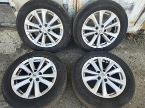 17"letní alu sada 5x114 origo Nissan Qashqai 2 Juke X-Trail