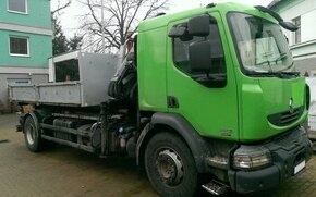 18t kontejner hák Eur5 Renault s HR Hiab