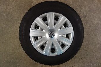 VW Tiguan plechové disky 5x112 215/65/16 zimní + poklice