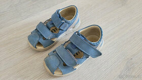 Chlapecké kožené sandále Ricosta velikost 23 - modré - 1