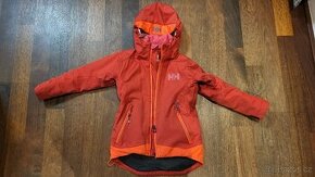 Prodám zimní lyžařkou bundu Helly Hansen vel 128 barva cihlo